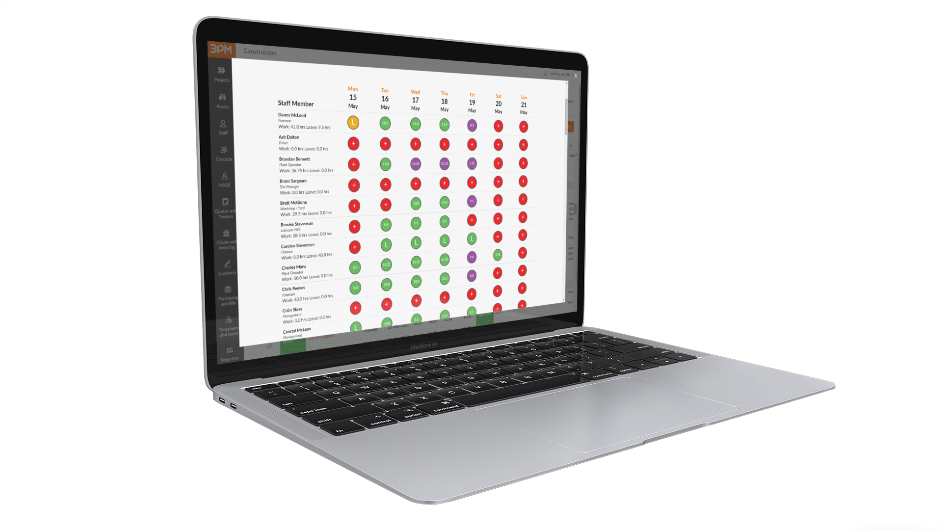 Timesheets 2C-2