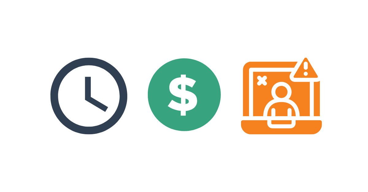 Save time money error Save time money error